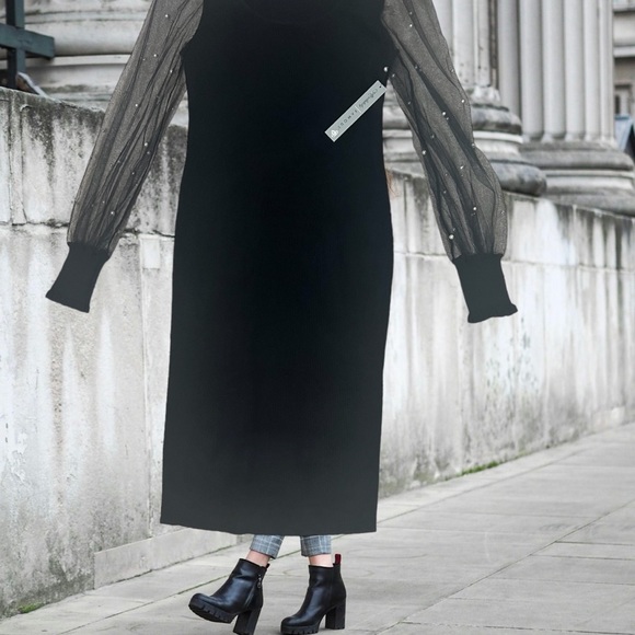 Absolutely Famous, Large, Black, Dress - Picture 8 of 11